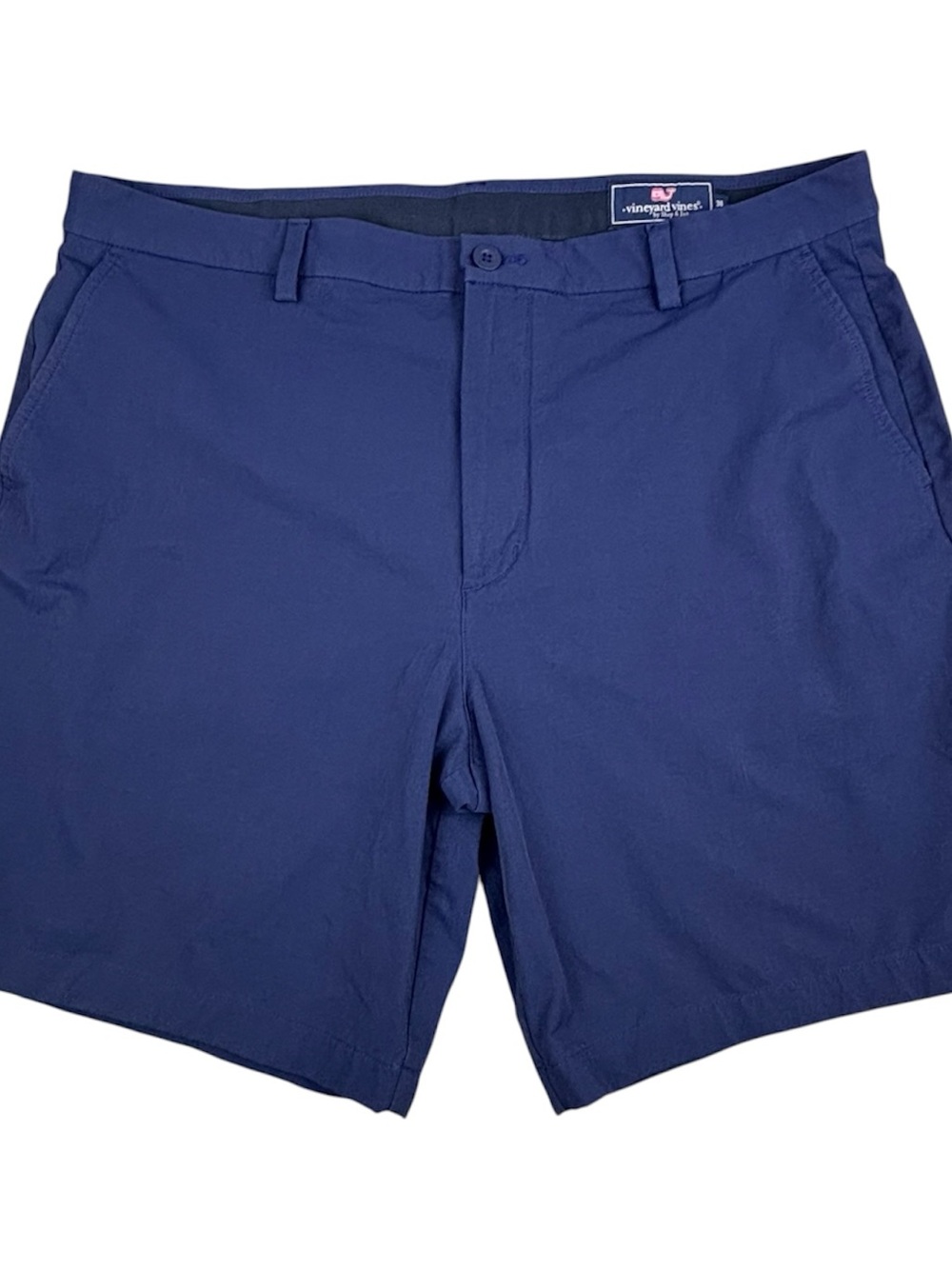 Vineyard Vines Shorts Mens 38 Blue Stretch Performance Stretch Chino 8”